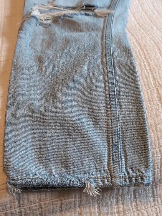 Agolde Riley High Rise Crop SZ28 - Picture 7 of 8